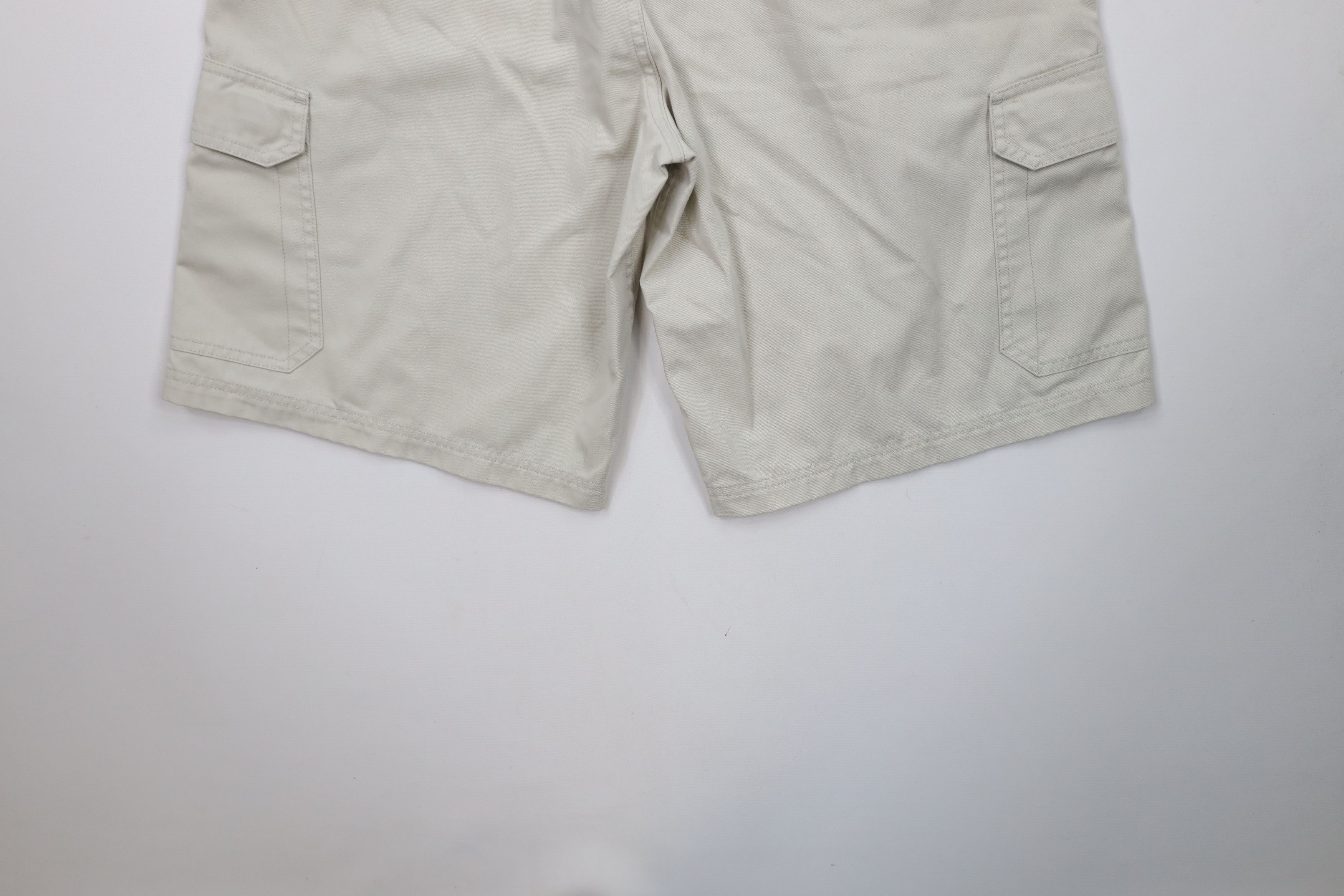 Gotcha × Vintage Vintage 90s Y2K Gotcha Surfing Baggy Fit Cargo Shorts Beige Size US 34 / EU 50 - 13 Thumbnail