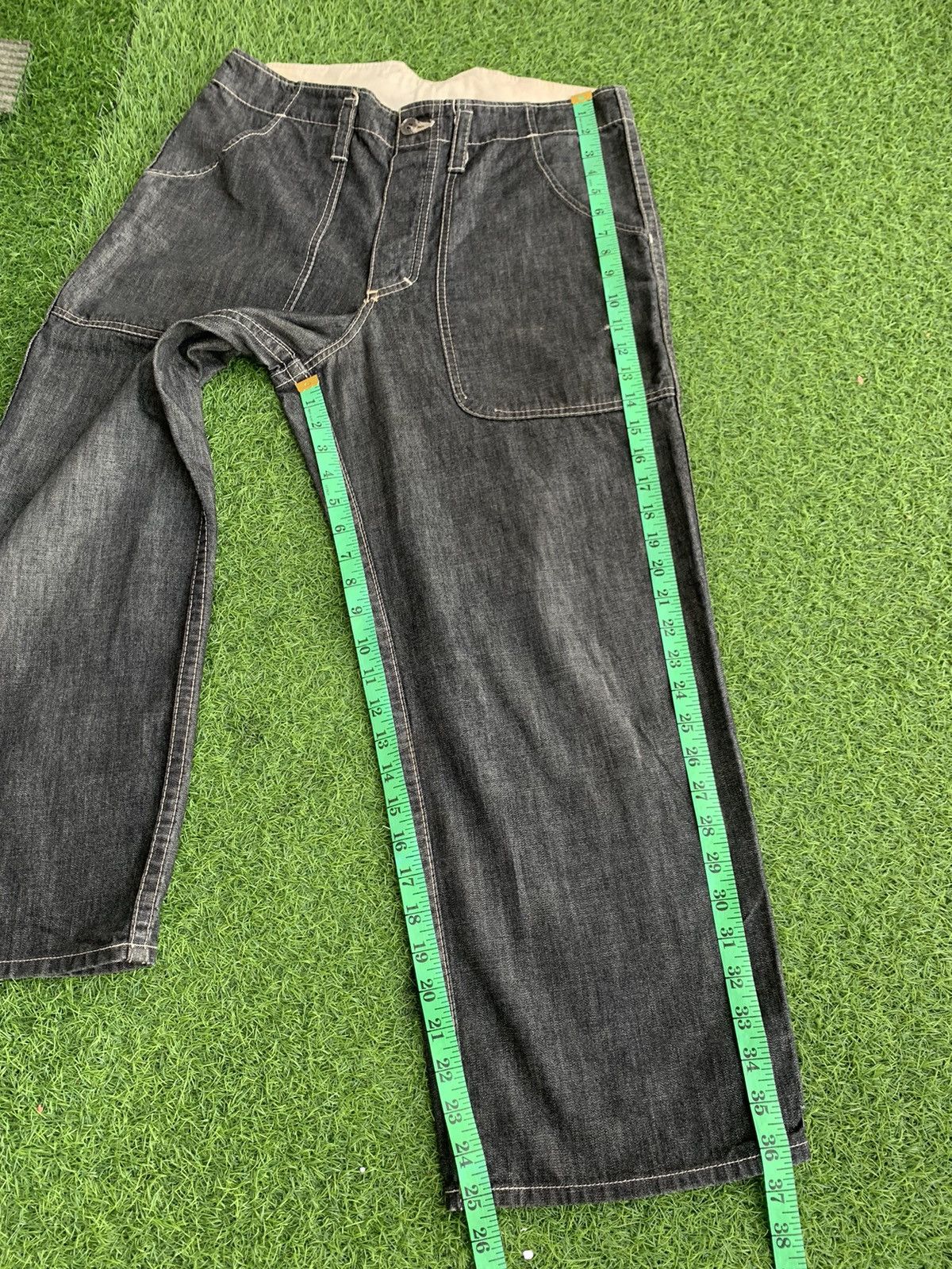 Needles 🔥Vintage Nepenthes Baker Wide Leg jeans Size US 32 / EU 48 - 15 Thumbnail