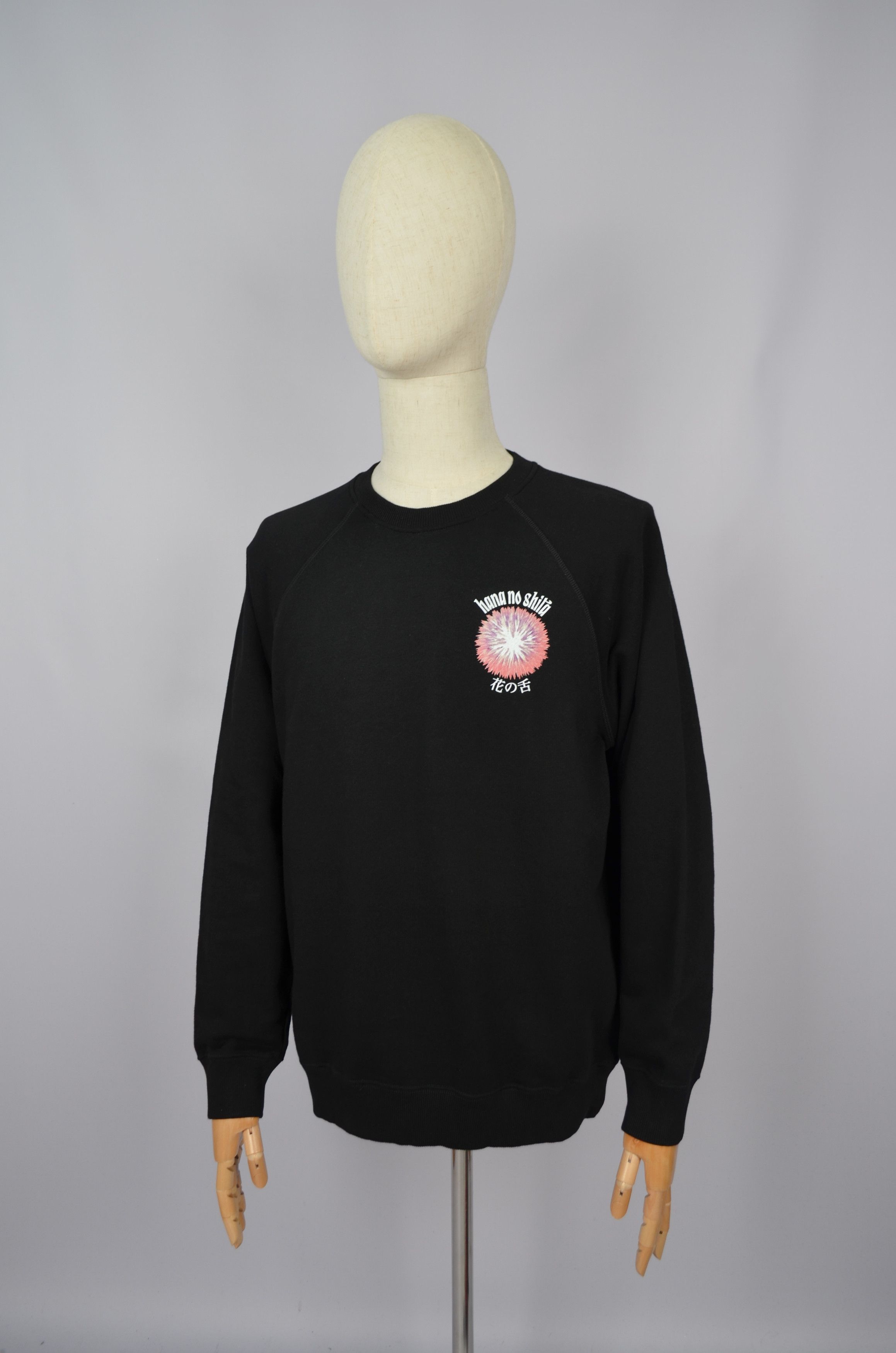 Edwin EDWIN Hana No Shita Mens Sweatshirt Black Size S P2P 22'8" Size US S / EU 44-46 / 1 - 3 Thumbnail