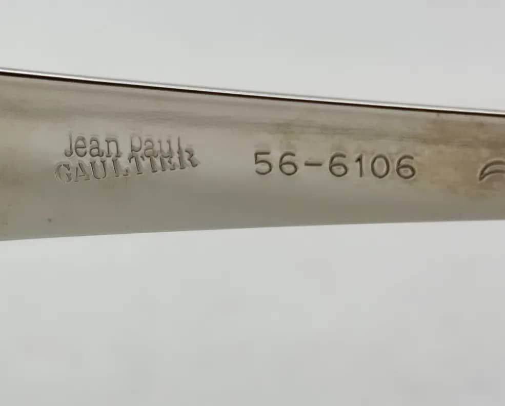 Designer × Jean Paul Gaultier NEW OLD STOCK VINTAGE JEAN PAUL GAULTIER MURAI MODEL 56-6106 Size ONE SIZE - 6 Thumbnail