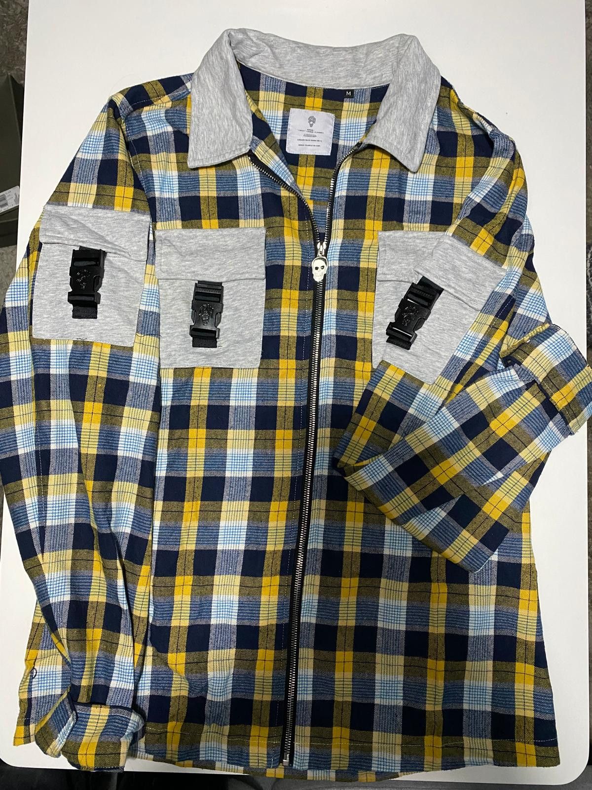 TeamSESH Team sesh "Creep Cargo Flannel" jacket/shirt Size US M / EU 48-50 / 2 - 2 Thumbnail