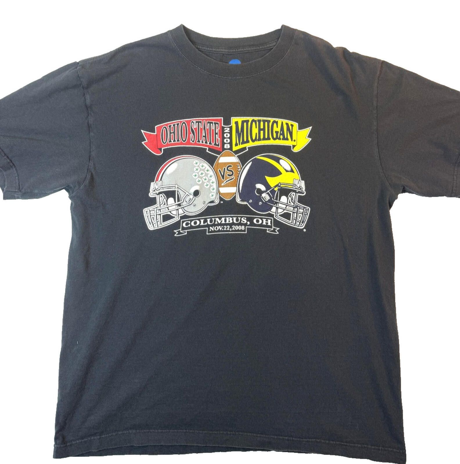 NCAA Ohio State Vs Michigan NCAA Shirt Mens L 2008 Ohio Buckeyes Size US L / EU 52-54 / 3 - 1 Thumbnail