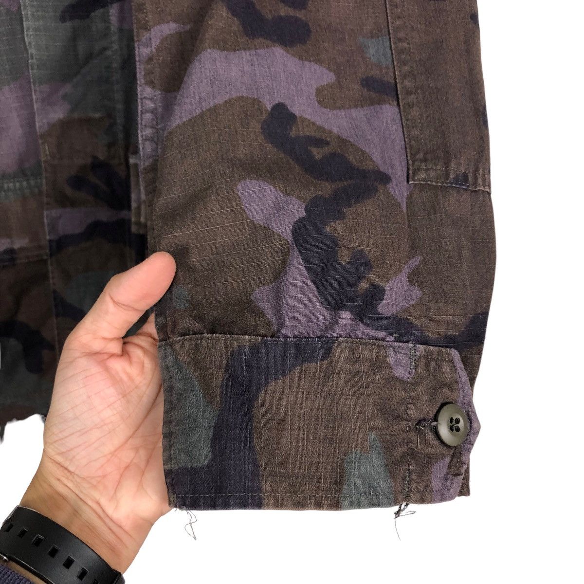 Vintage 🔥Vintage Military US Air Forces Chore Cargo Jacket Pockets Size US S / EU 44-46 / 1 - 15 Thumbnail