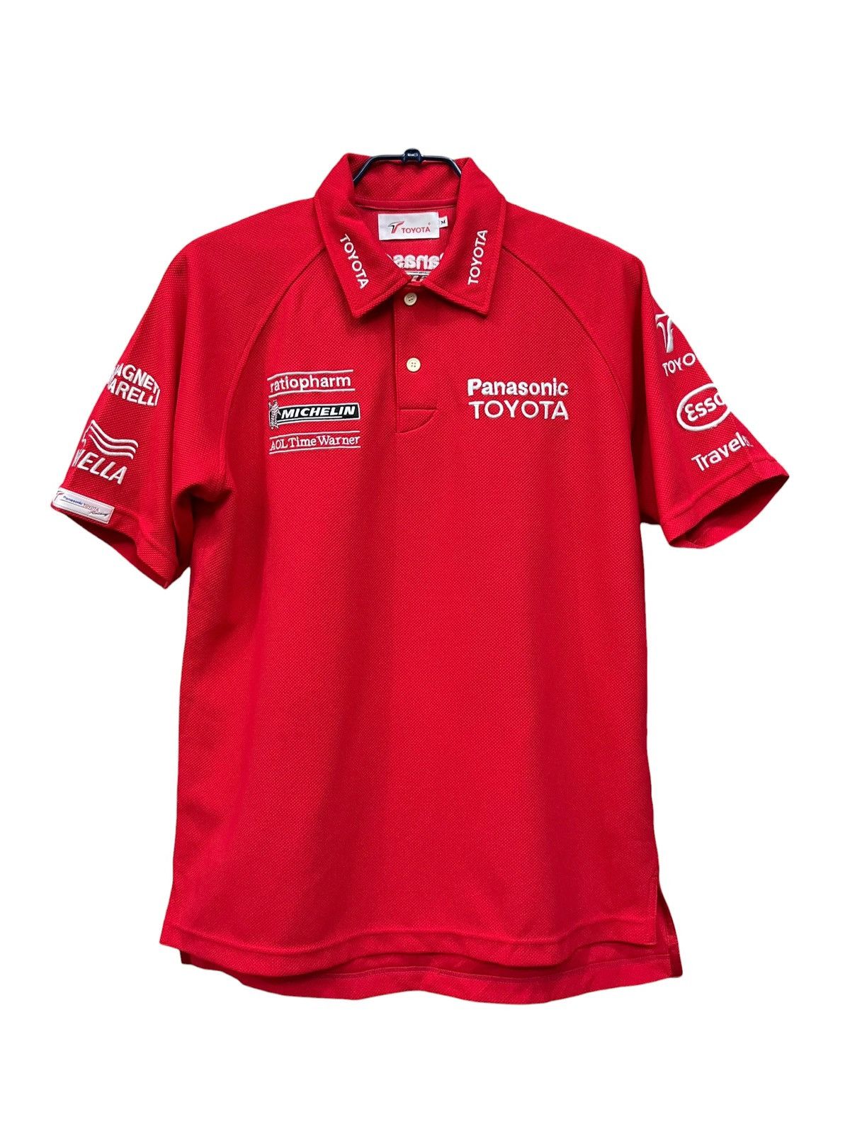 Formula 1 90’s TOYOTA MOTOR CORPORATION JAPAN F1 Sponsor Polo Shirt🏎️ Size US M / EU 48-50 / 2 - 5 Thumbnail