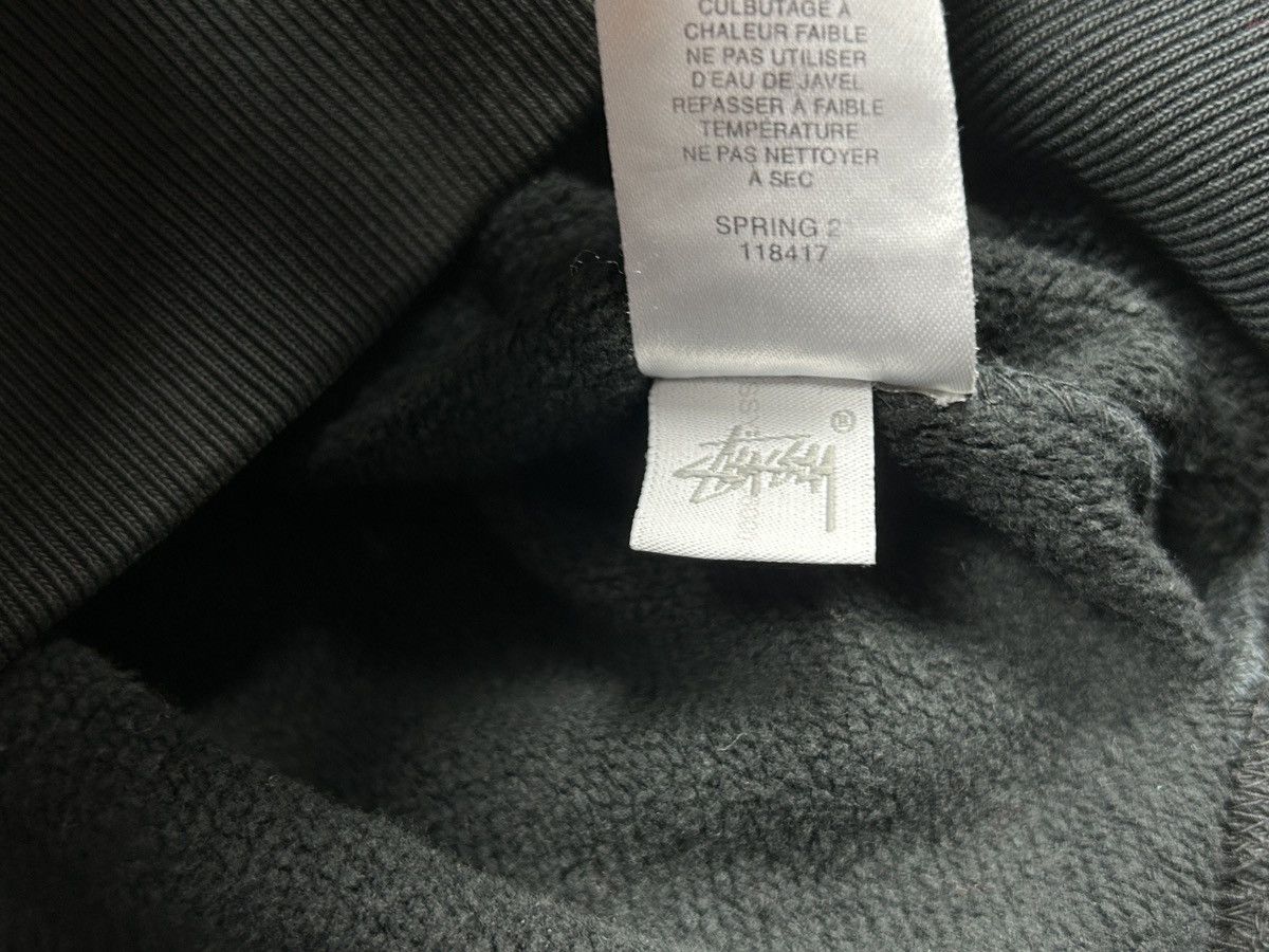 Stussy Stussy black hoodie 00s vintage washed Size US XL / EU 56 / 4 - 10 Thumbnail