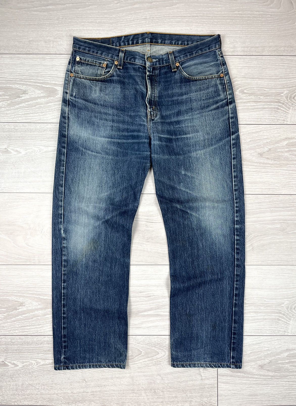 Levi's Levi’s 751 Vintage Washed Blue Denim Jeans Pants 36x32 Size US 36 / EU 52 - 1 Thumbnail