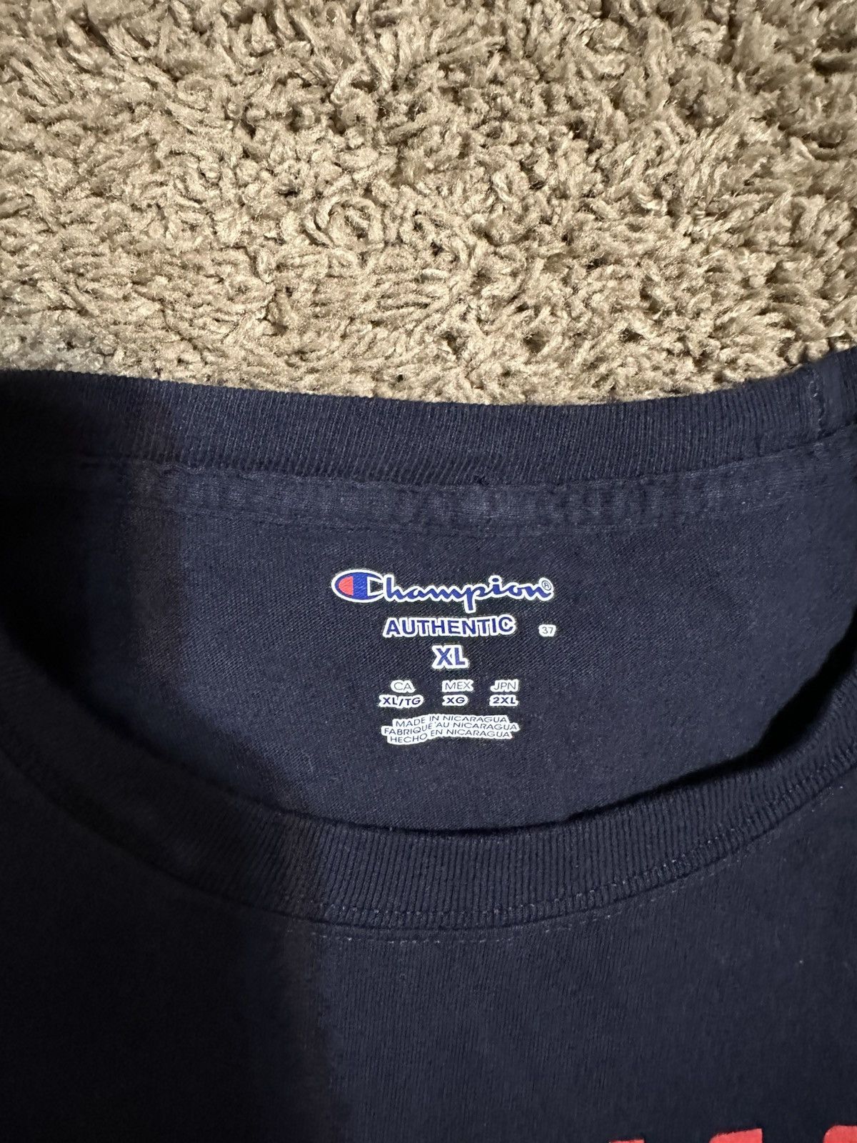 Champion × NCAA × Vintage Vintage NCAA Champion Ole Miss Rebels shirt 00s size XL Size US XL / EU 56 / 4 - 3 Thumbnail
