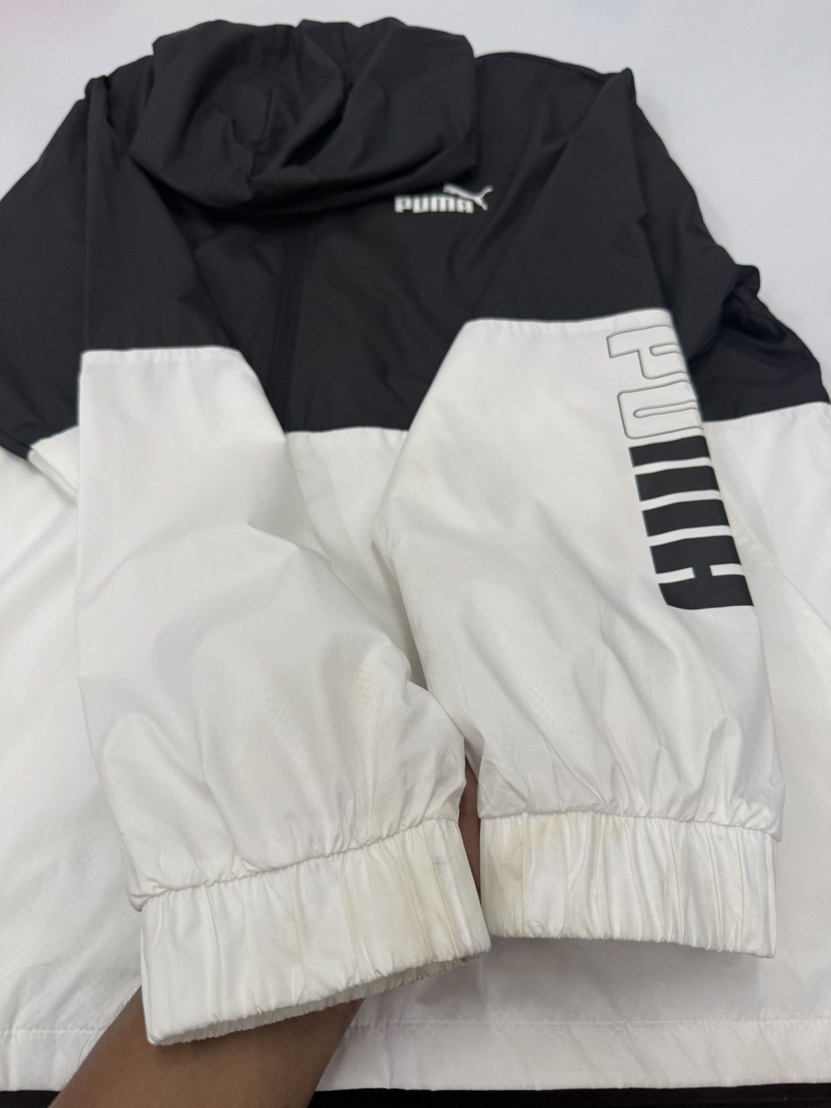 Puma 🔥 Puma Forever Better Two Tone Windbreaker Jacket Hoodie -XL Size US L / EU 52-54 / 3 - 6 Thumbnail