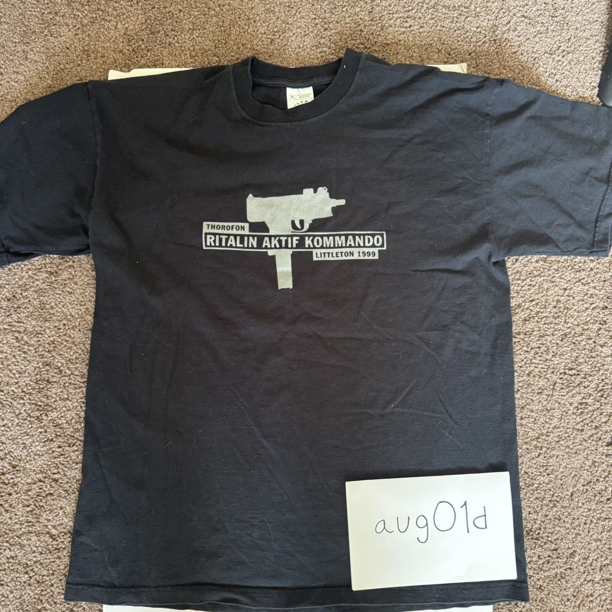 Fruit Of The Loom thorofon "ritalin aktif kommando" t shirt - black Size US XL / EU 56 / 4 - 1 Thumbnail