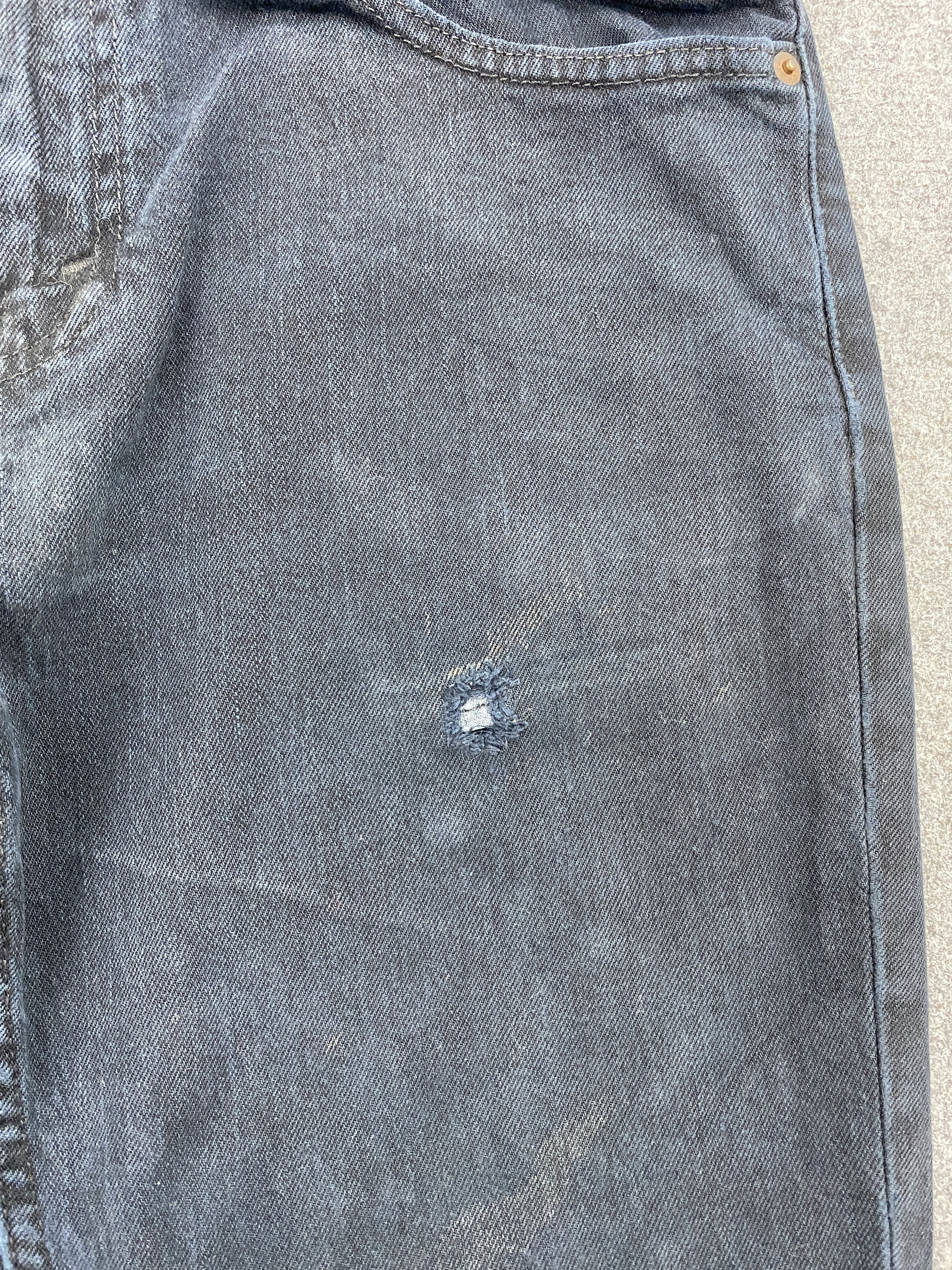 Levi's × Vintage Distressed Vintage Levis Faded Black Jeans Size US 33 - 12 Thumbnail