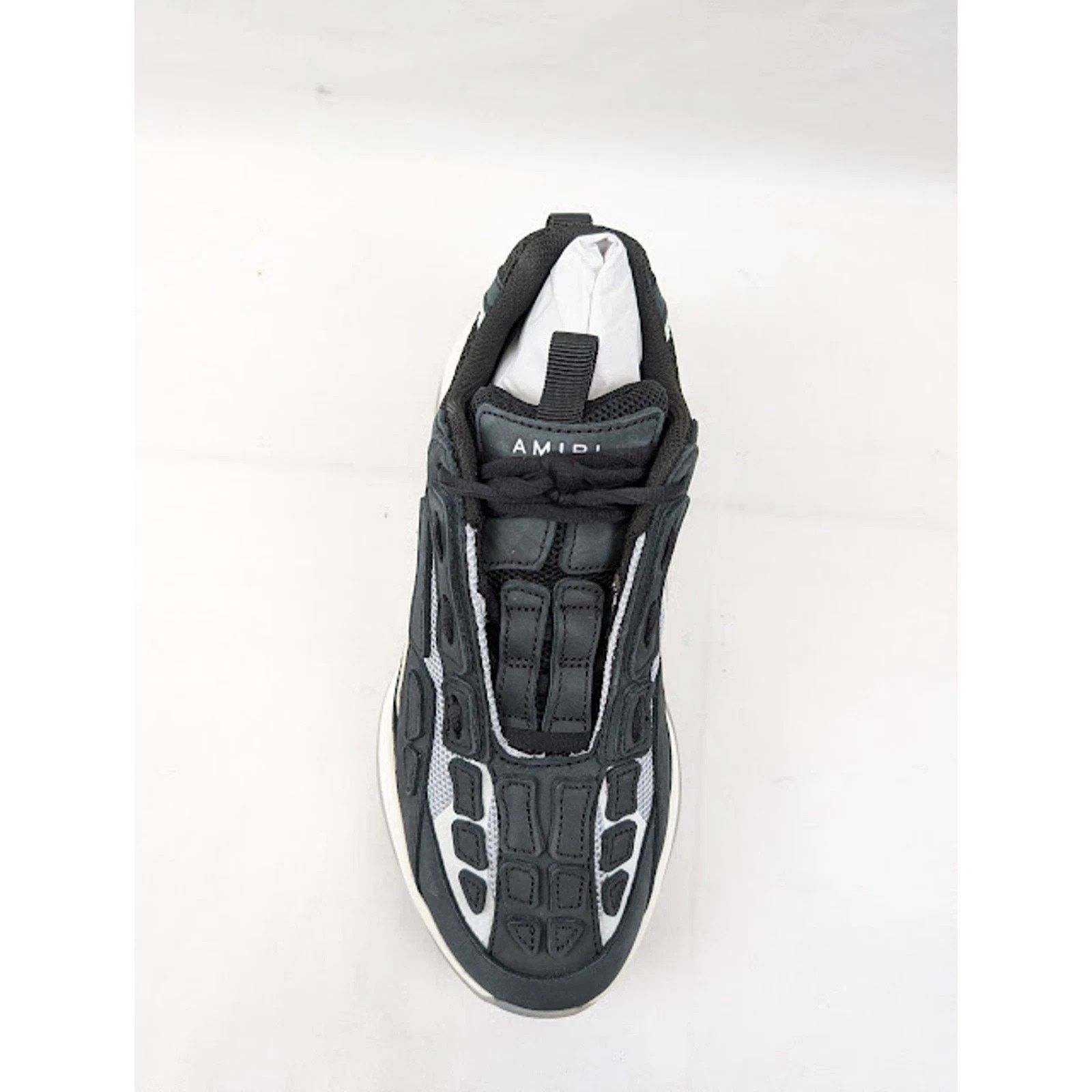 Amiri o1rshd1 Bone Runner Low-Top Sneakers in Black Size US 11 / EU 44 - 7 Thumbnail