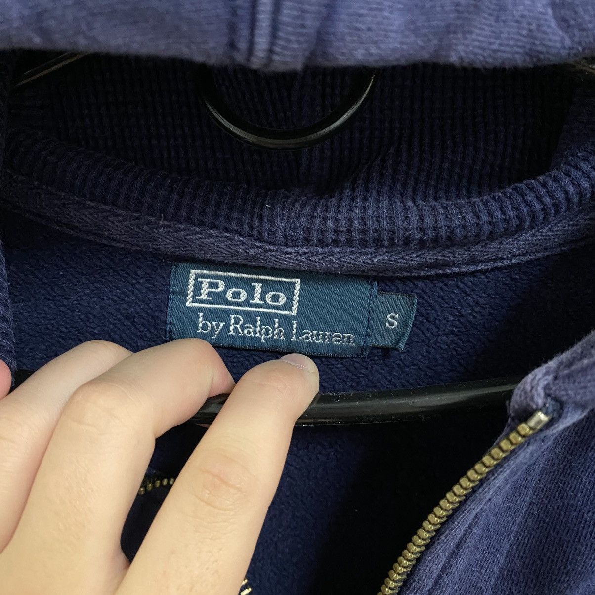 Polo Ralph Lauren Vintage Polo Ralph Lauren Zip Hoodie Y2K Size US S / EU 44-46 / 1 - 7 Thumbnail