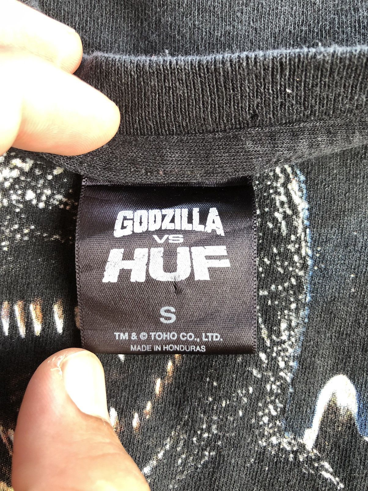 Other Godzilla vs HUF Shirt Tee Size US S / EU 44-46 / 1 - 10 Thumbnail