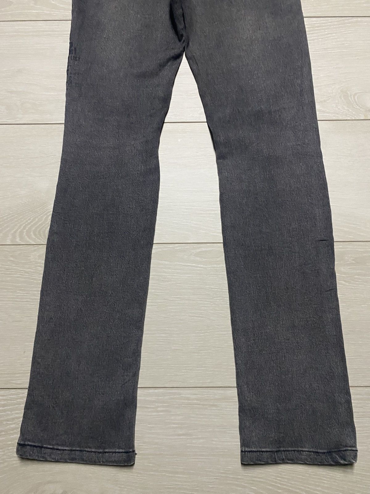 Japanese Brand Vintage Japanese Brand Spicy Label Print Skinny Jeans Size 28" / US 6 / IT 42 - 6 Thumbnail