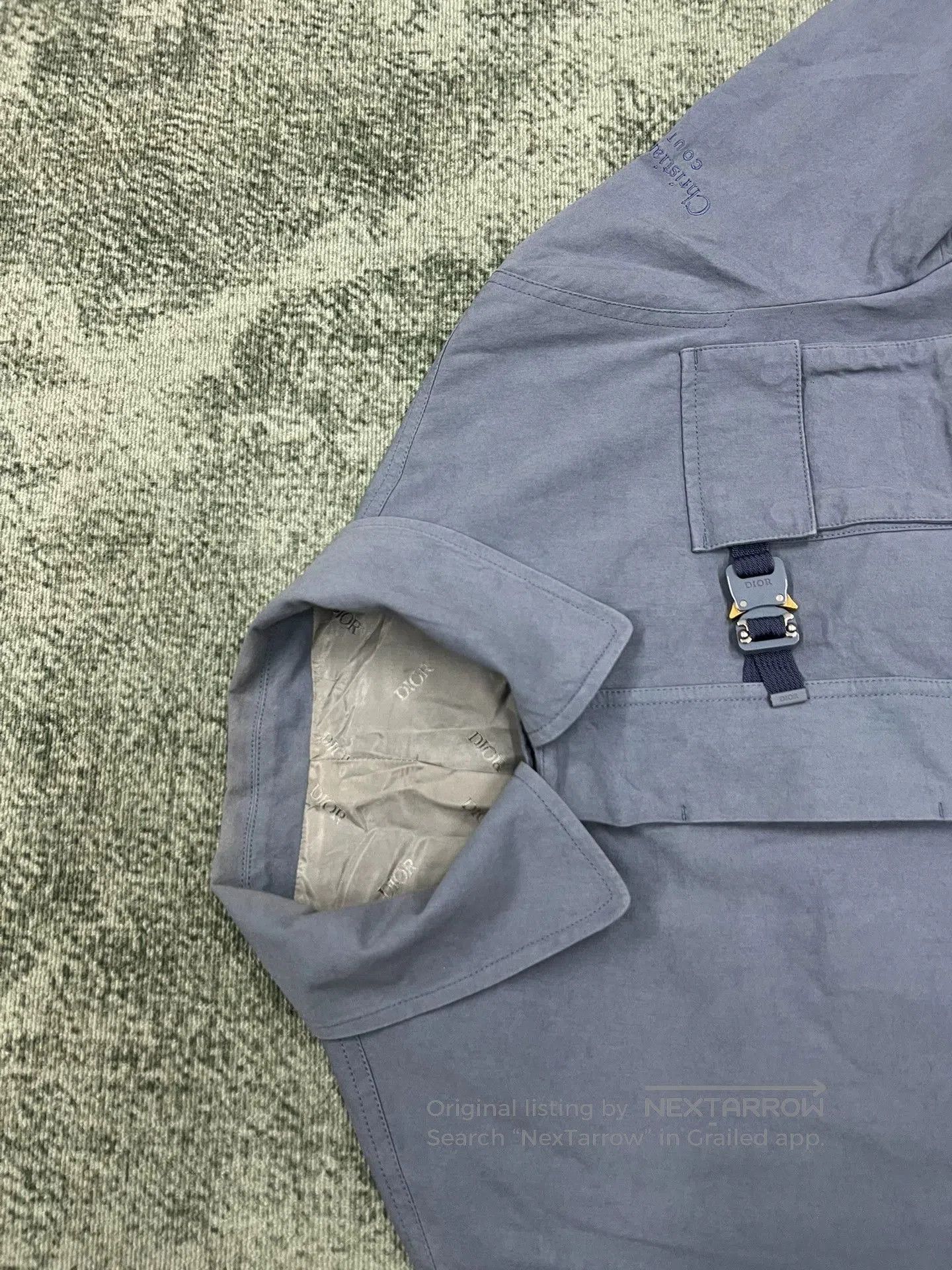 Dior Dior FW22 Multi-Pocket Collared Shirt. Size US L / EU 52-54 / 3 - 3 Thumbnail