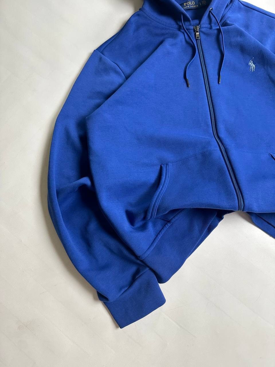 Polo Ralph Lauren Polo Ralph Lauren Blue Hoodie Streetwear Style Size US L / EU 52-54 / 3 - 2 Thumbnail