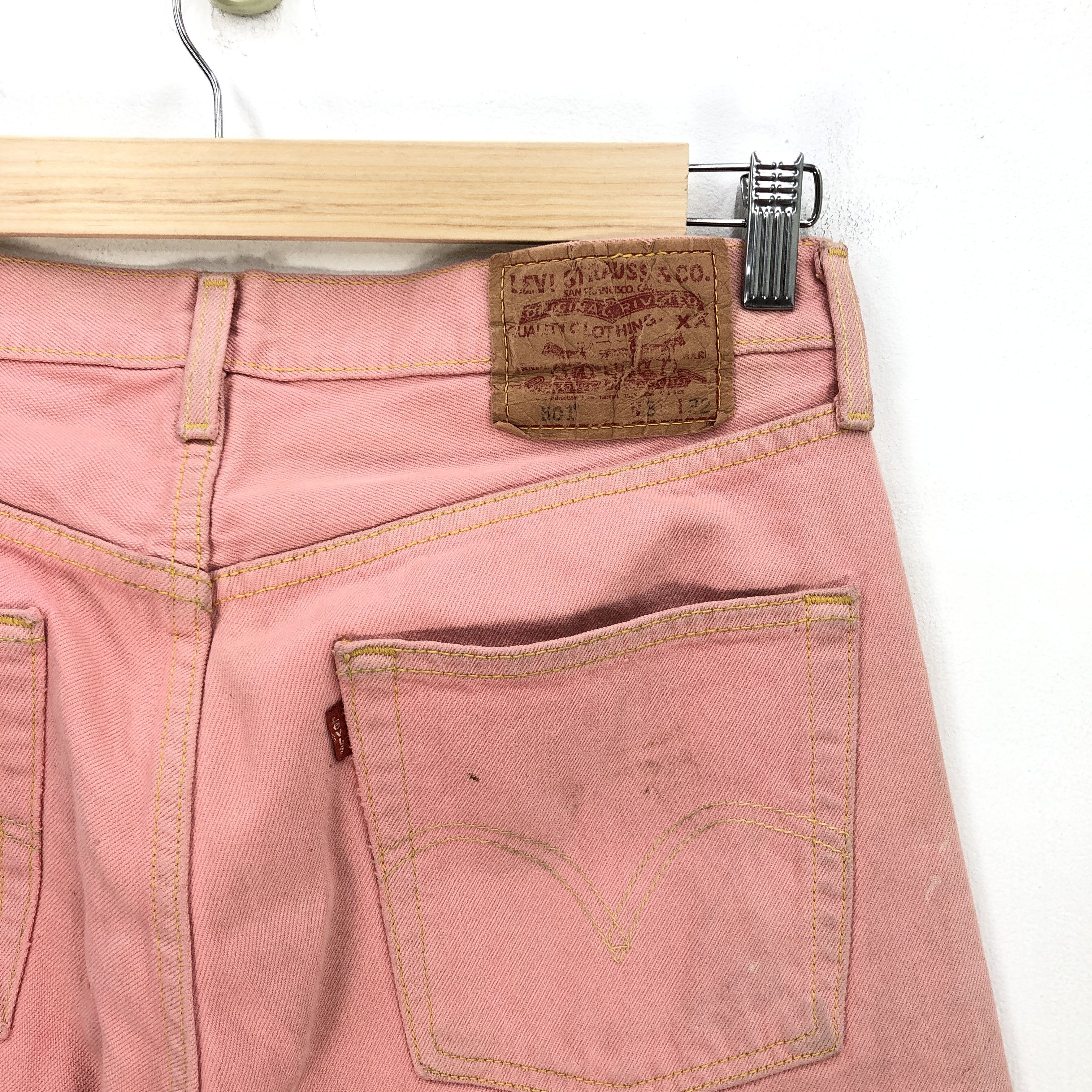 Levi's Vintage Levis Jeans Pink Levi's 501 Denim Dirty Levis Pants Size US 32 / EU 48 - 5 Thumbnail