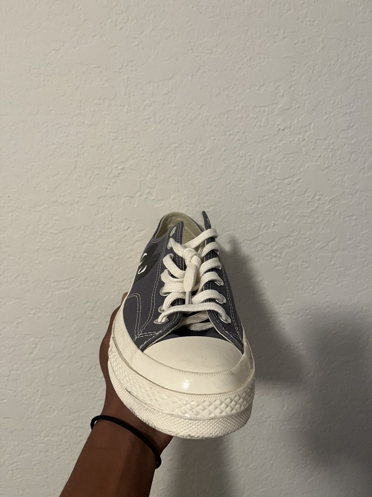 Comme des Garcons PLAY × Converse Comme des Garcons PLAY Grey converse Size US 11 / EU 44 - 4 Thumbnail