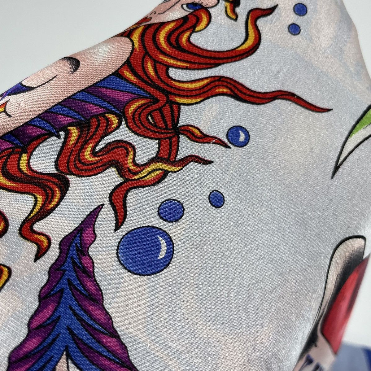 Ed Hardy Ed Hardy Christian Audigier Scarf “Kills love slowly” Size ONE SIZE - 18 Thumbnail