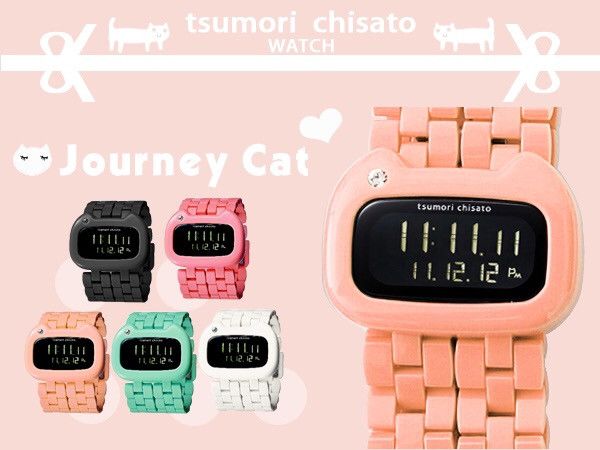 Tsumori Chisato LIMITED EDITION TSUMORI CHISATO JOURNEY CAT WATCH SILCZ003 Size ONE SIZE - 15 Thumbnail