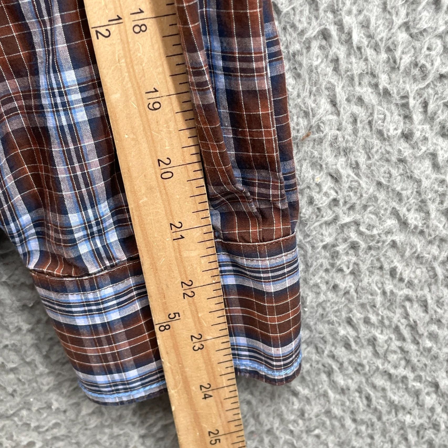 Vintage VINTAGE Panhandle Western Shirt Men's Large Brown Cowboy Outdoor Rodeo Workwear Office Size US L / EU 52-54 / 3 - 7 Thumbnail