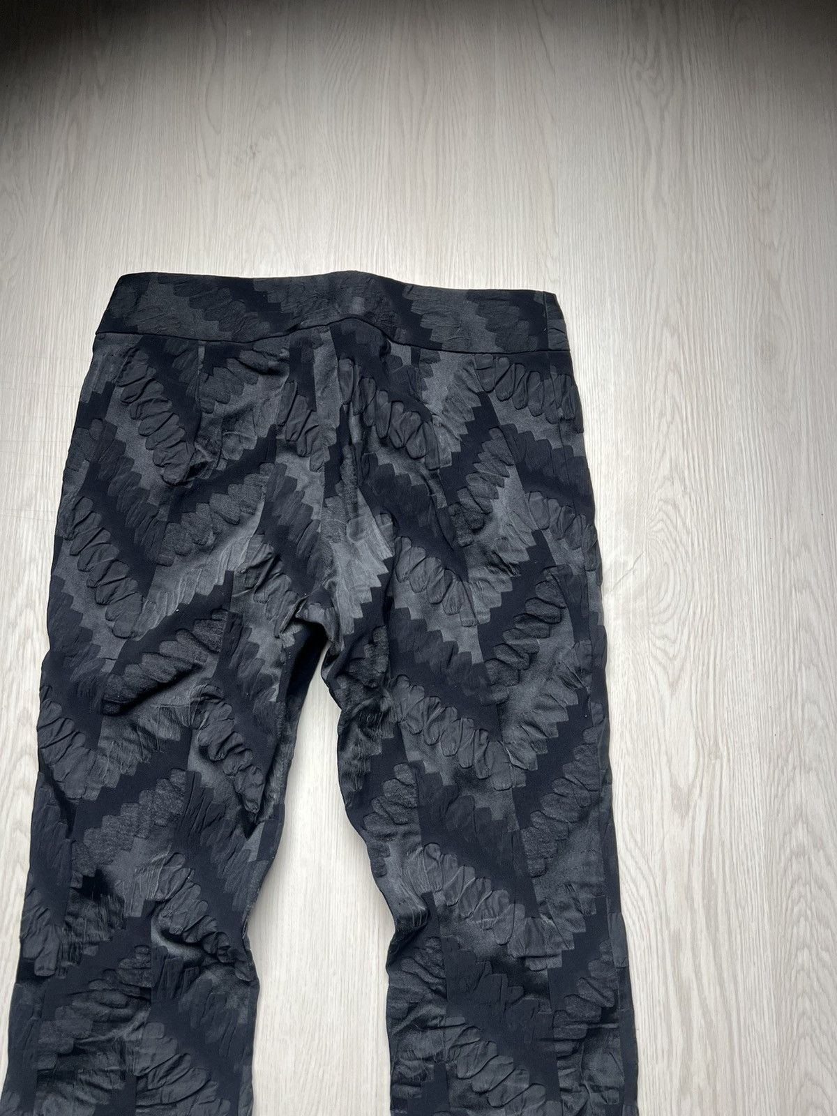 Issey Miyake Archive Issey Miyake Jacquard Stretched Pants Size US 31 - 4 Thumbnail