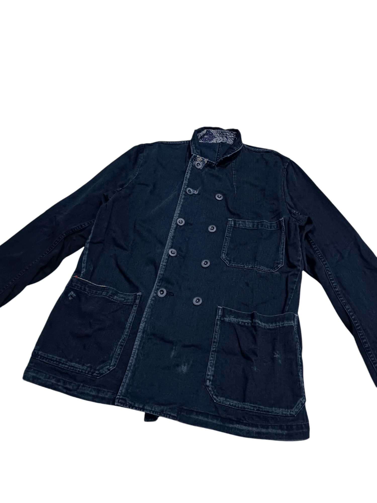 45rpm × Japanese Brand Vintage 45rpm Chore Jacket Napoleon Button Size US M / EU 48-50 / 2 - 2 Thumbnail