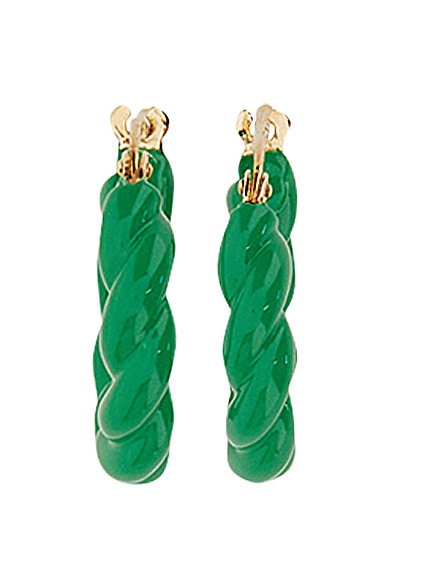 Bottega Veneta o1n1vont1124 Size: OS / Twist Earrings in Parakeet Size ONE SIZE - 3 Thumbnail