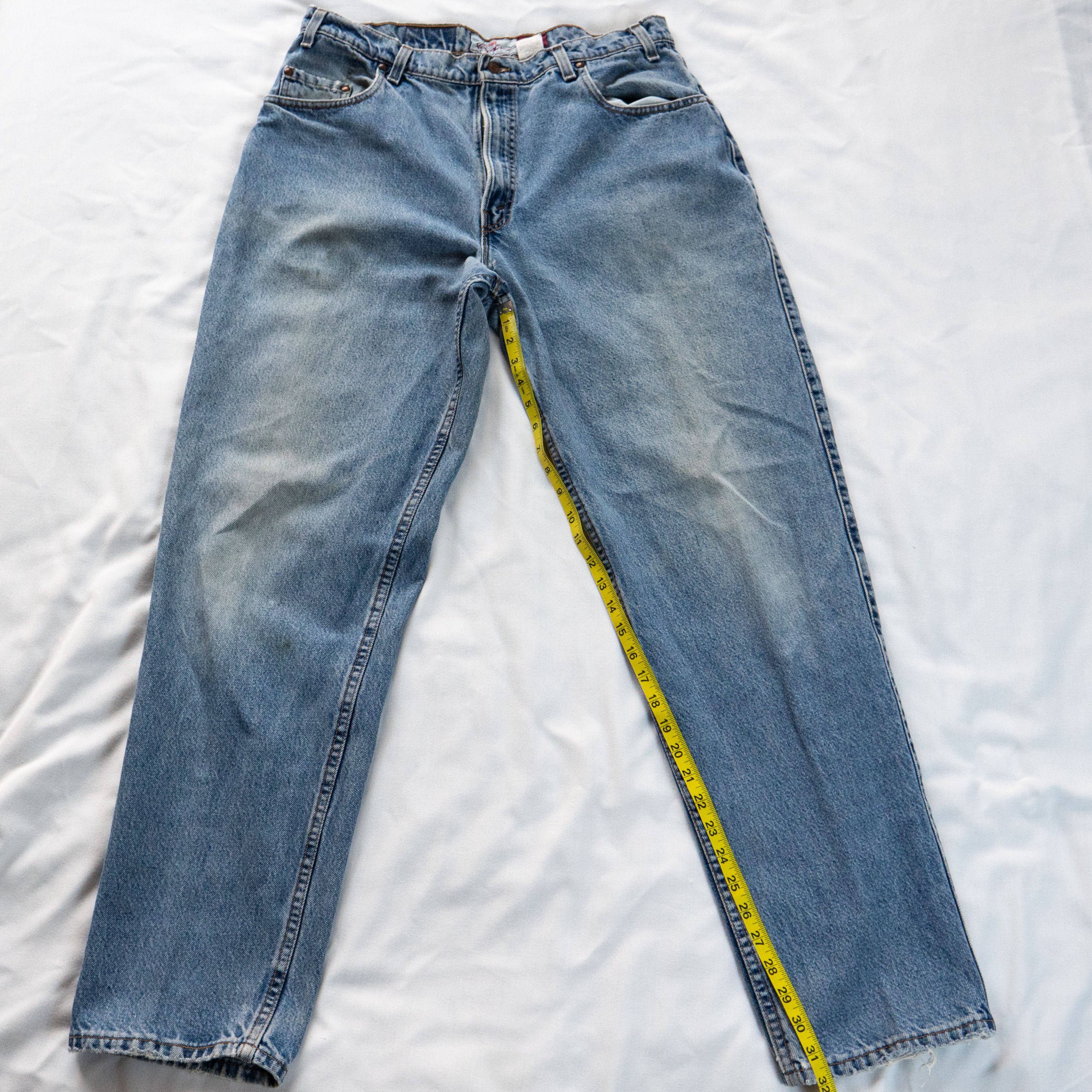 Levi's Vintage 1994 Levi’s 545 Loose Fit Made in USA Leather Patch Size US 38 / EU 54 - 1 Thumbnail
