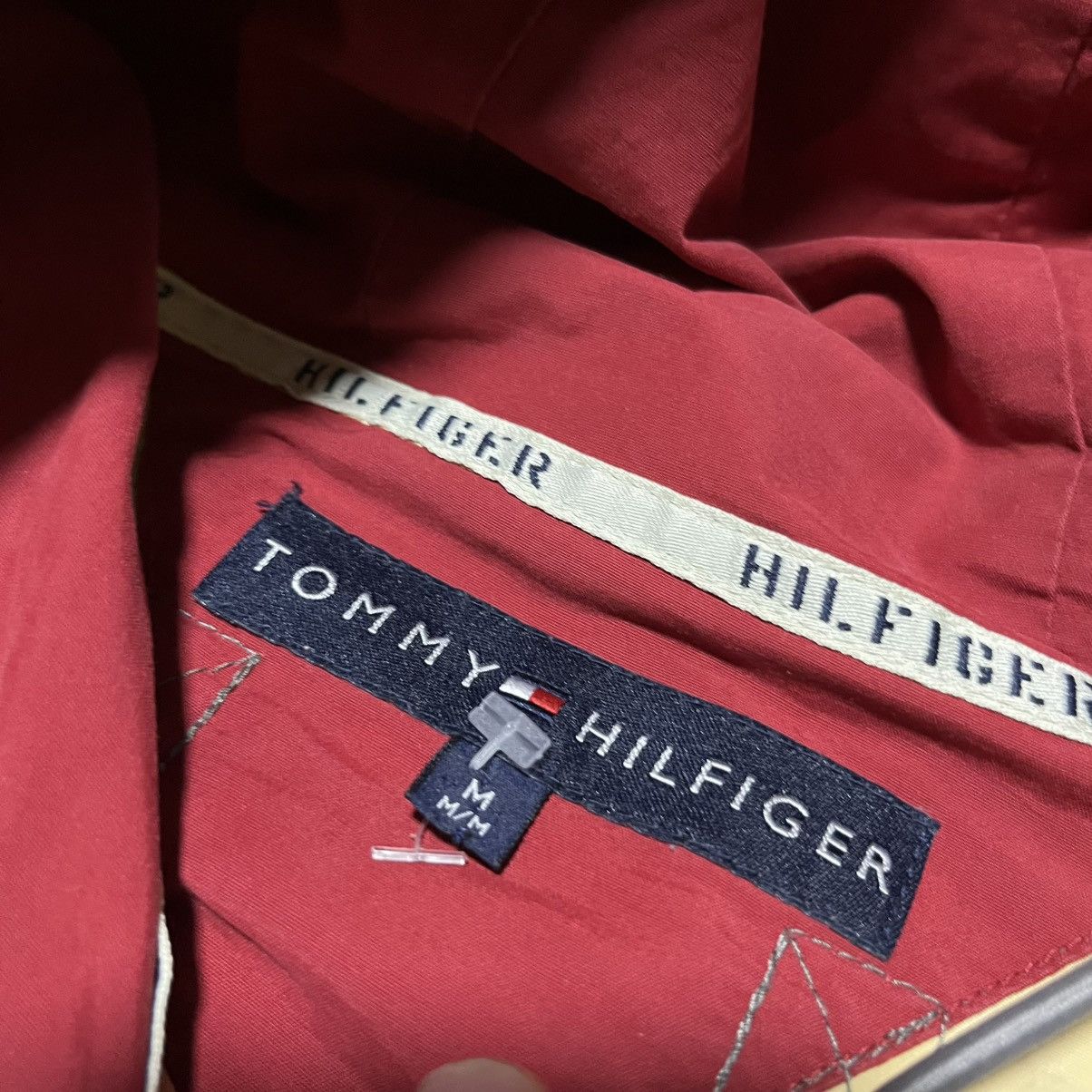 Tommy Hilfiger 2000's Tommy Hilfiger Asymmetric Cargo Multi Pocket Jacket Size US M / EU 48-50 / 2 - 7 Thumbnail