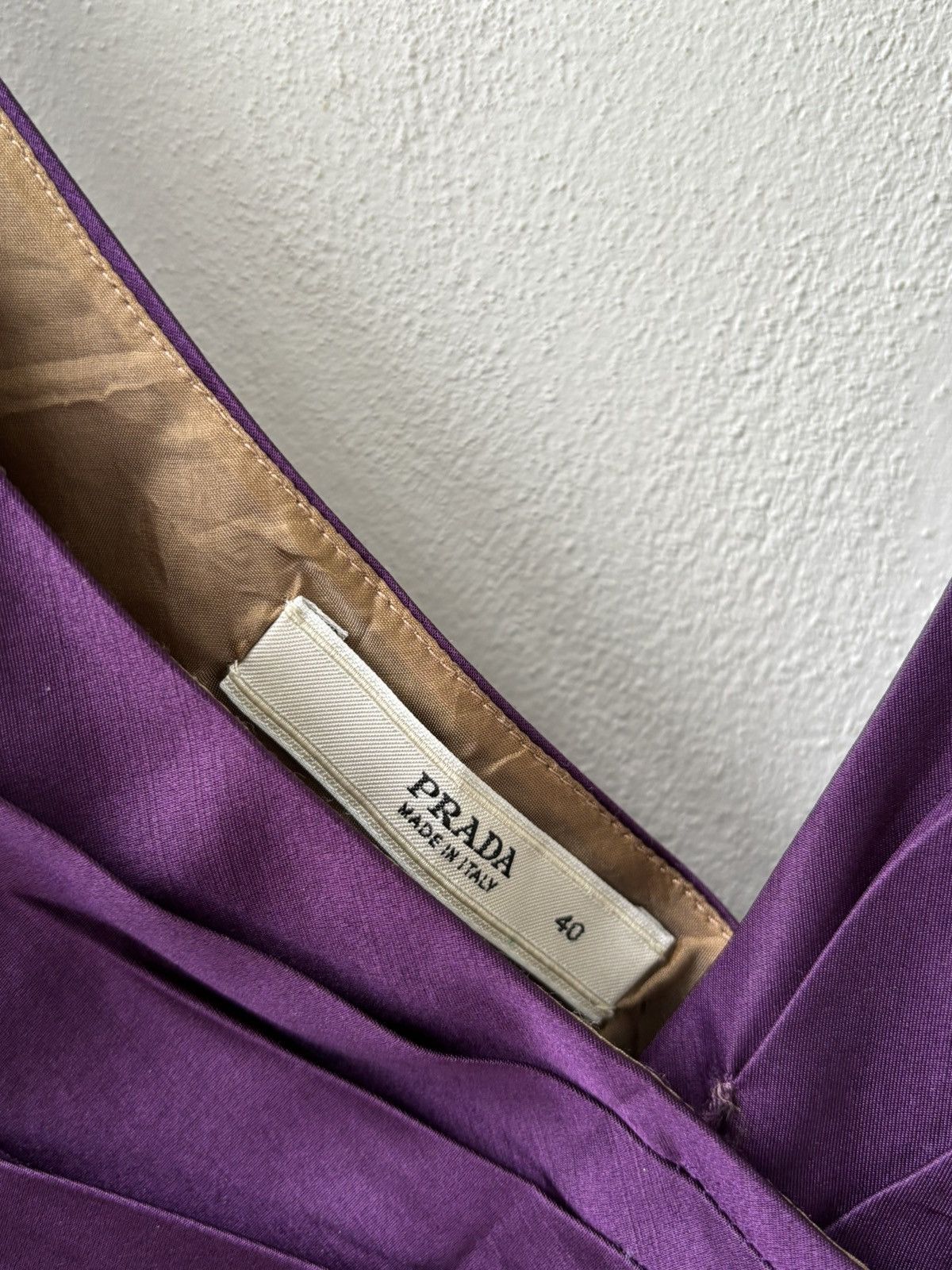 Prada PRADA Elegant Purple Dress Size M / US 6-8 / IT 42-44 - 4 Thumbnail