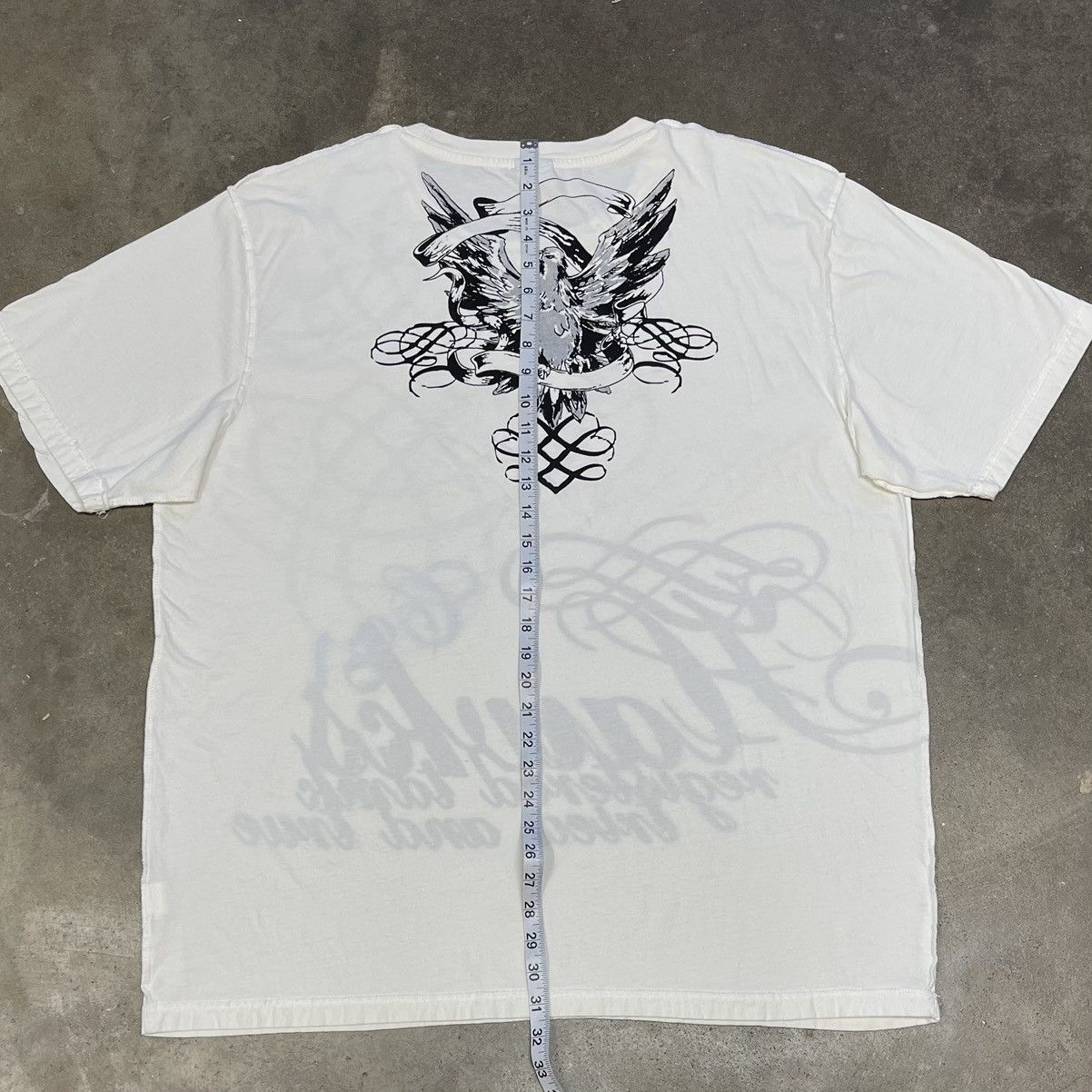 Company 81 Vintage Y2K Hawk Affliction Style Skater Graphic Tee Size US XL / EU 56 / 4 - 7 Thumbnail