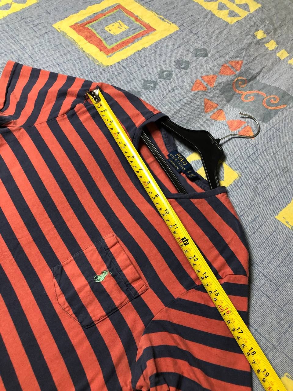 Polo Ralph Lauren Vintage 90s Polo Ralph Lauren Striped tee Shirt Size US S / EU 44-46 / 1 - 9 Thumbnail
