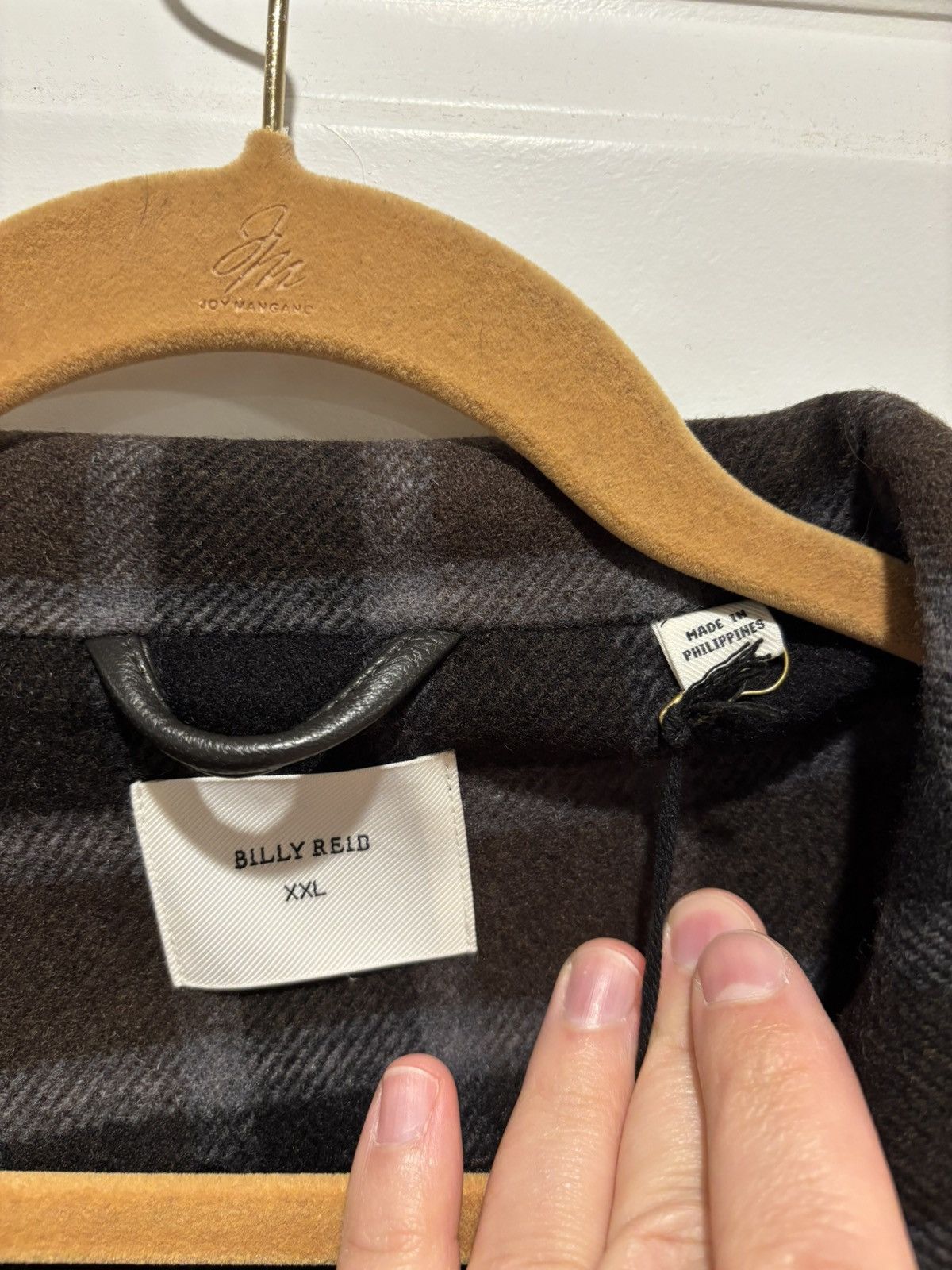 Billy Reid NWT Billy Reid Shirt Jacket Men's Wool XXL 2XL Olive Plaid Size US XXL / EU 58 / 5 - 4 Thumbnail