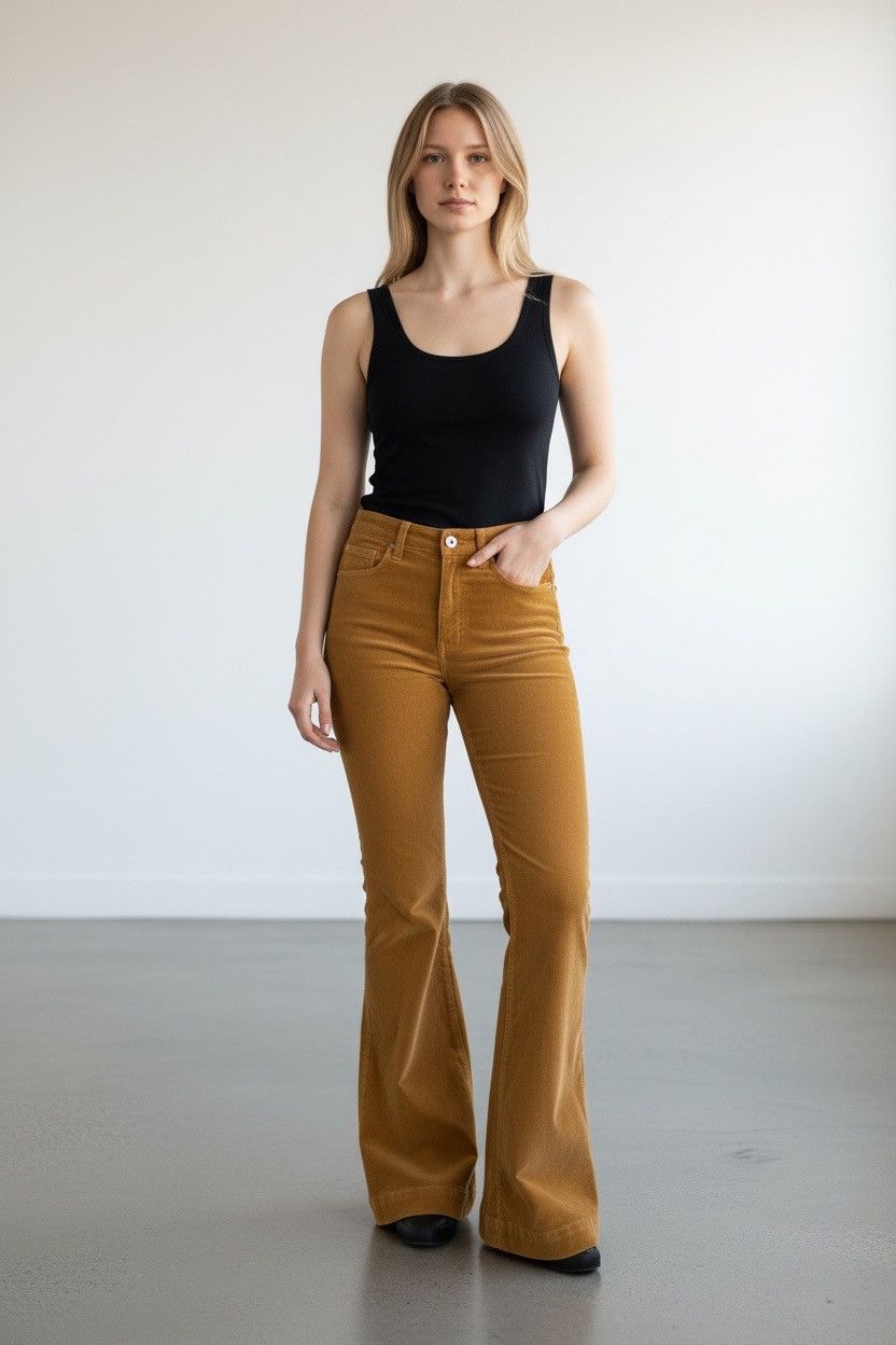 Rolla's Rolla’s Flare Cordorey Jeans, Size 6, RRP $159.95 AU Size 24" / US 00 / IT 34 - 8 Thumbnail
