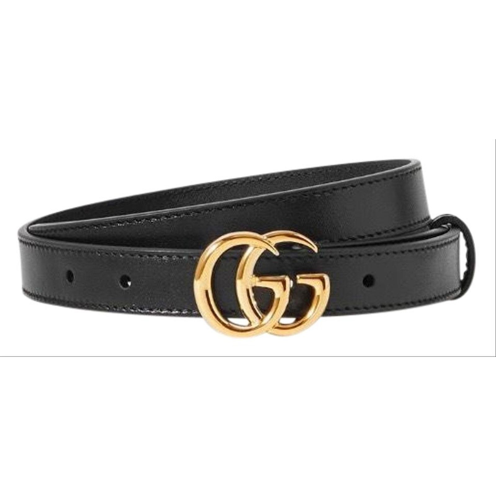 Gucci GG logo thin belt size 80 Size ONE SIZE - 1 Thumbnail