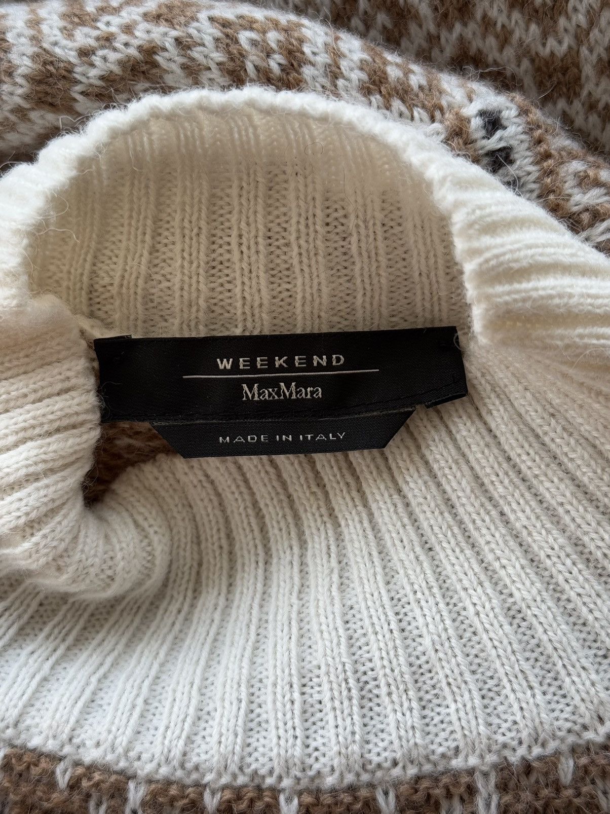 Designer × Max Mara × Weekend Max Mara Max Mara Weekend oldmoney style alpaca + wool blend sweater Size M / US 6-8 / IT 42-44 - 5 Thumbnail