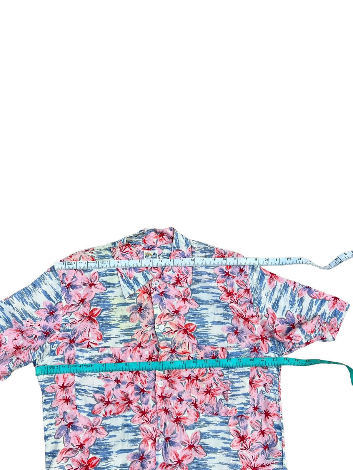 Blue Blue Japan Blue Blue Japan Aloha Double Pocket Rayon Hawaiian Shirt Size US M / EU 48-50 / 2 - 3 Thumbnail