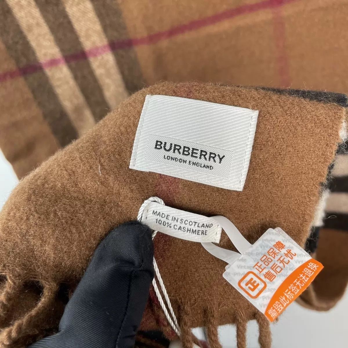 Burberry Burberry Brown 168x30 Scarf Size ONE SIZE - 3 Thumbnail