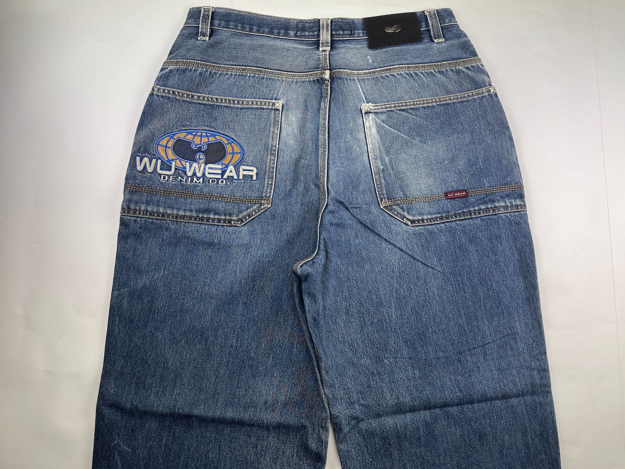 WU WEAR WU TANG Vintage Jean Shorts Cargo/Carpenter outlets Hip Hop 1990's Size 38