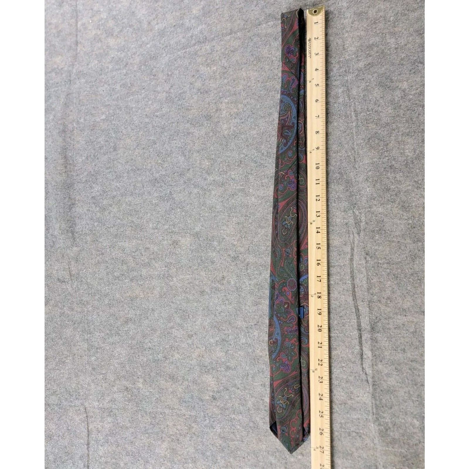 Polo Ralph Lauren Polo Ralph Lauren Silk Slim Skinny Neck Tie Paisley Size ONE SIZE - 10 Thumbnail