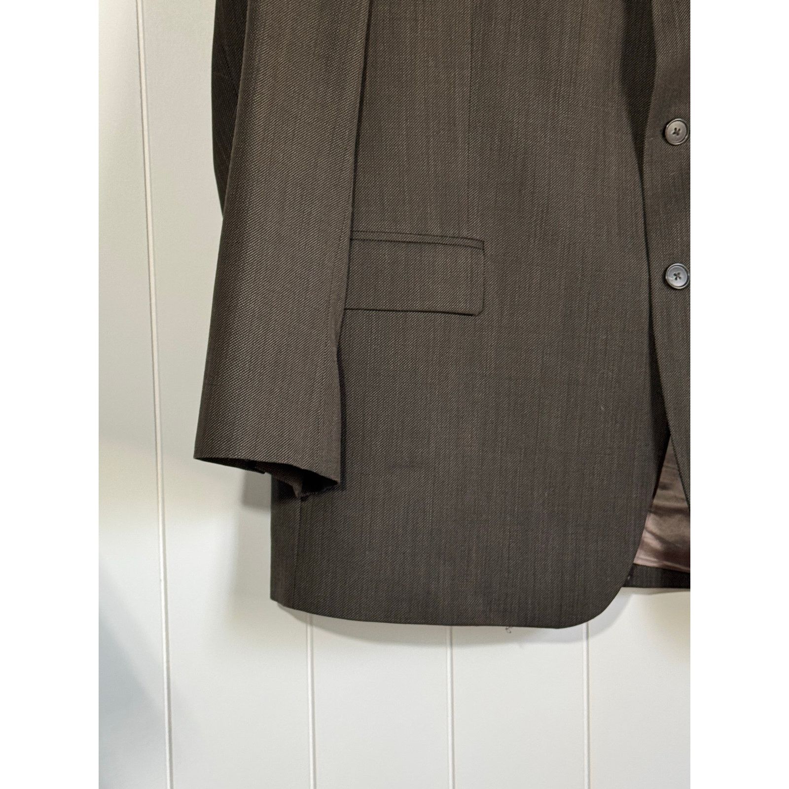 Michael Kors Michael Kors Suit Jacket Wool Brown LIned Size 48L Size US M / EU 48-50 / 2 - 4 Thumbnail