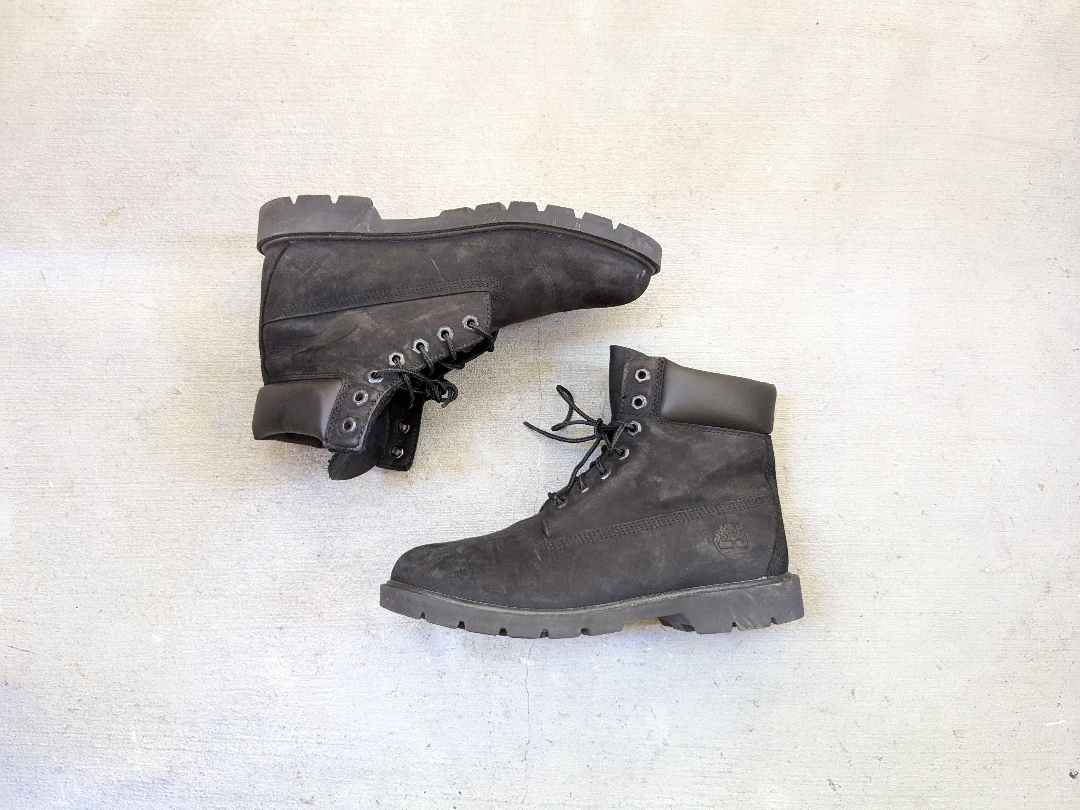 Other Timberland Boots Size 8 Black Suede 6" Nubuck Suede Size US 8 / EU 41 - 1 Thumbnail