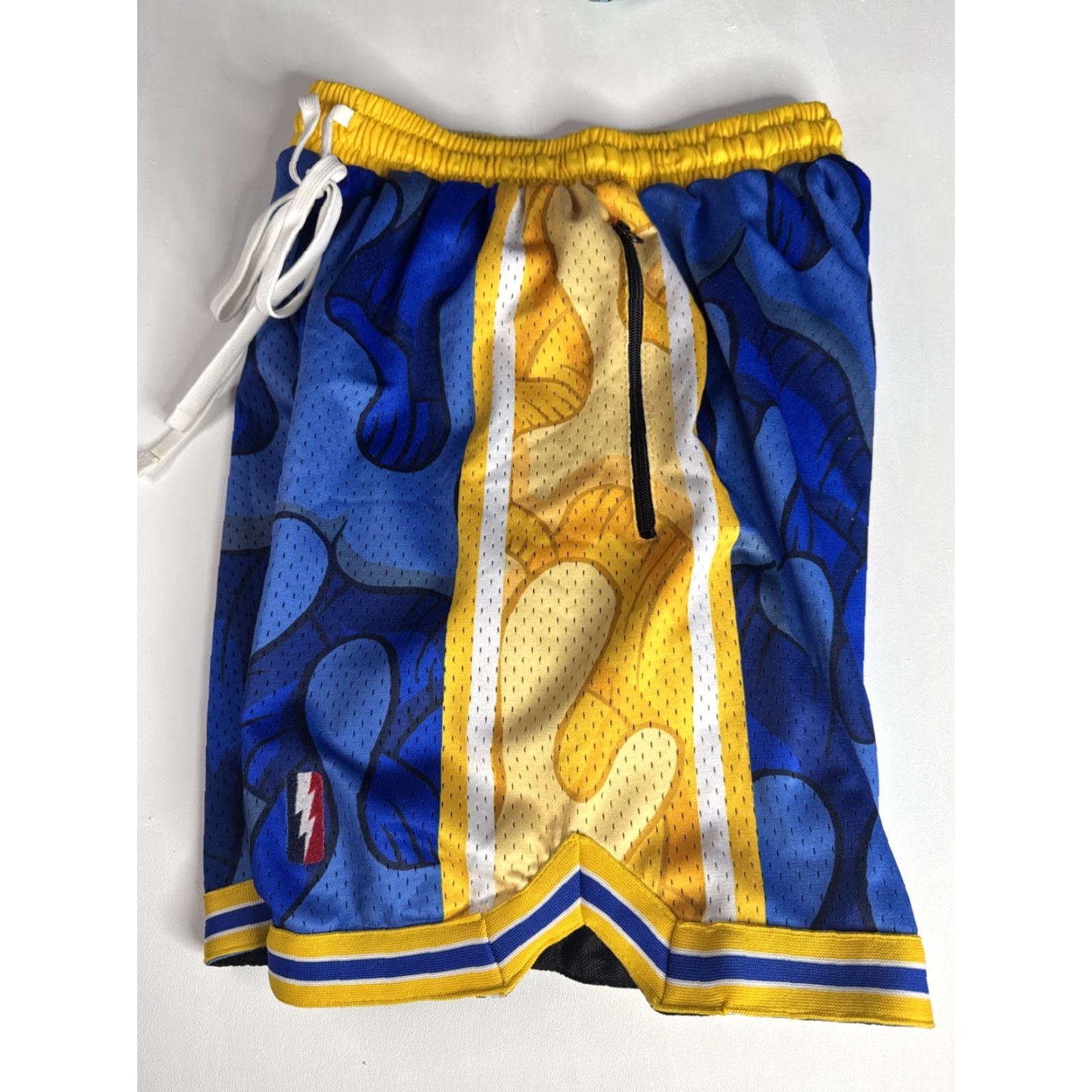 Vintage Collect & Select Aaron Kai Authentic Basketball Shorts Warriors Sz Small S Mens Size US 29 - 3 Thumbnail