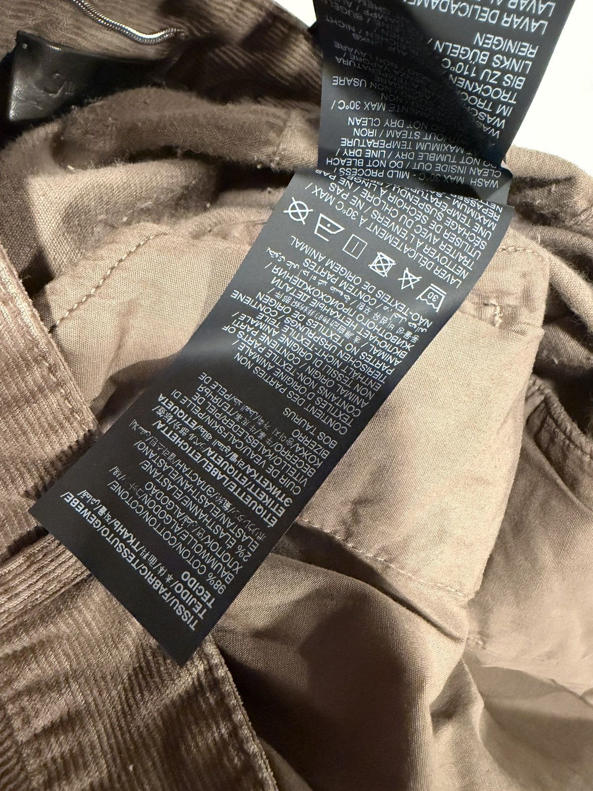 Saint Laurent Paris Saint Laurent mens 2023 corduroy buggy pants. 33. $1290 Size US 33 - 9 Thumbnail