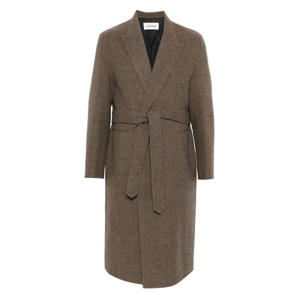 TONYWACK Tonywack BROWN Coats - Single Breasted Coats Size US S / EU 44-46 / 1 - 1 Thumbnail