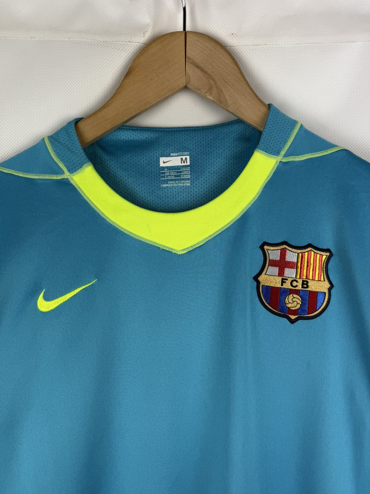 Nike Nike FC Barcelona 2007-08 Training Soccer Jersey Shirt Size US M / EU 48-50 / 2 - 8 Thumbnail