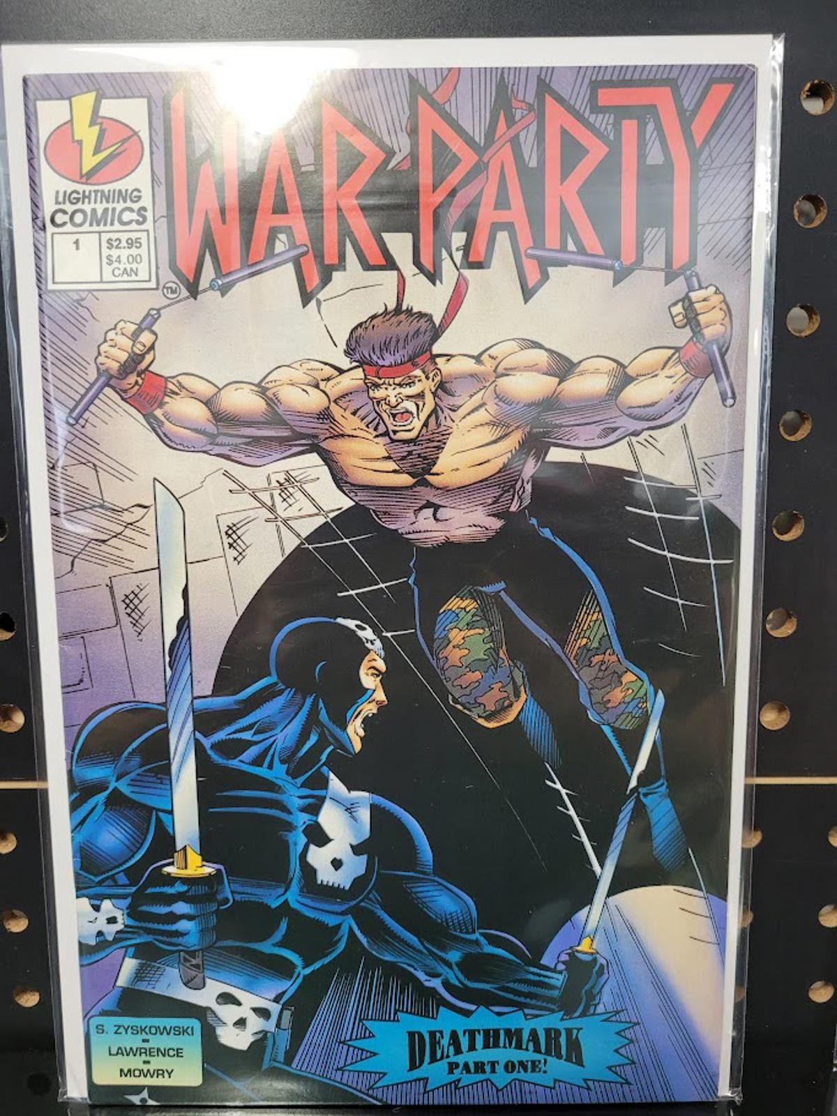 Other War Party #1 (1994) NM - Deathmark Part 1 - Lightning Comics Size ONE SIZE - 1 Preview