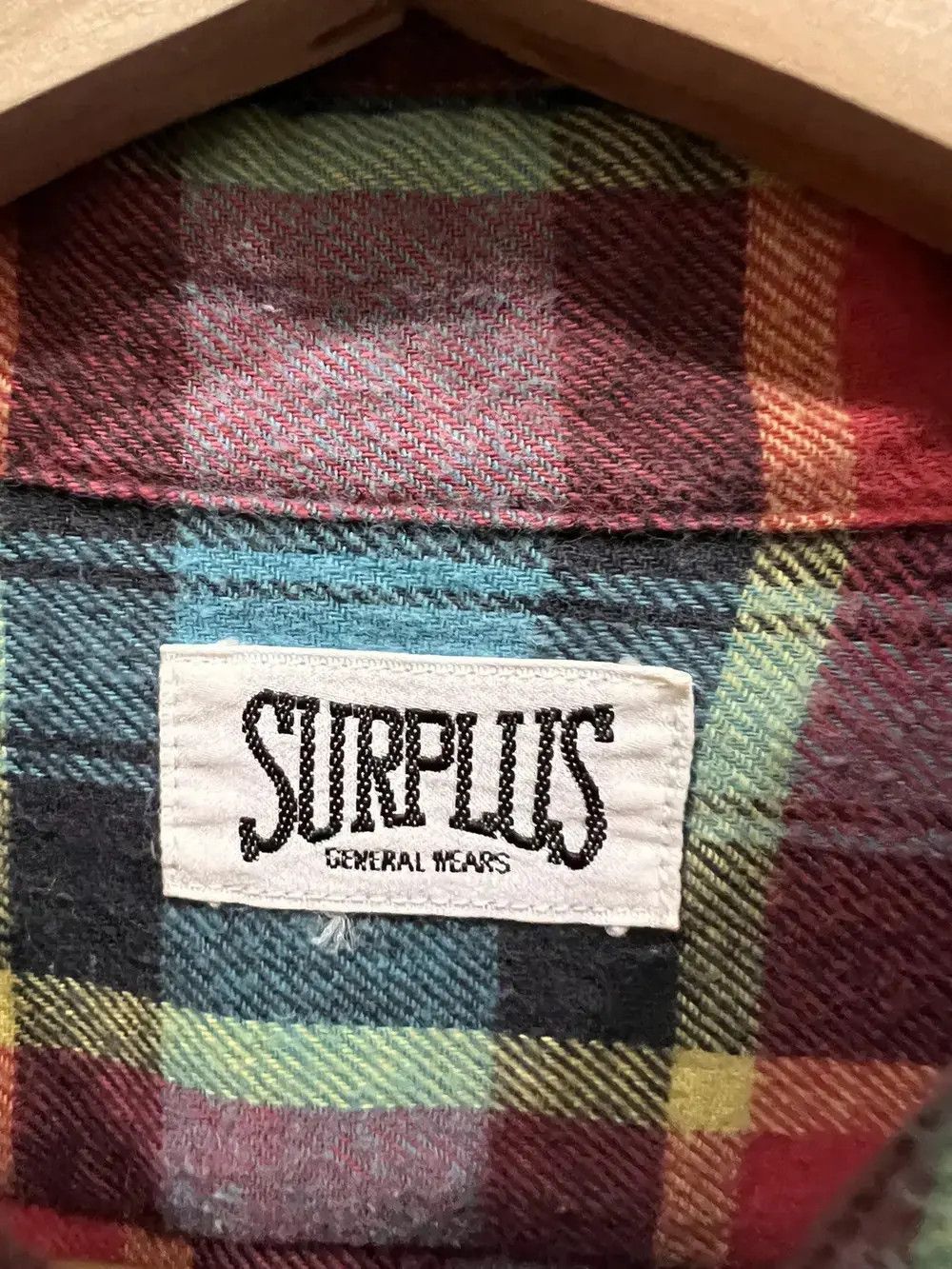 Surplus Research Surplus Plaid Tartan Flannel Shirt 👕 Size US M / EU 48-50 / 2 - 4 Thumbnail