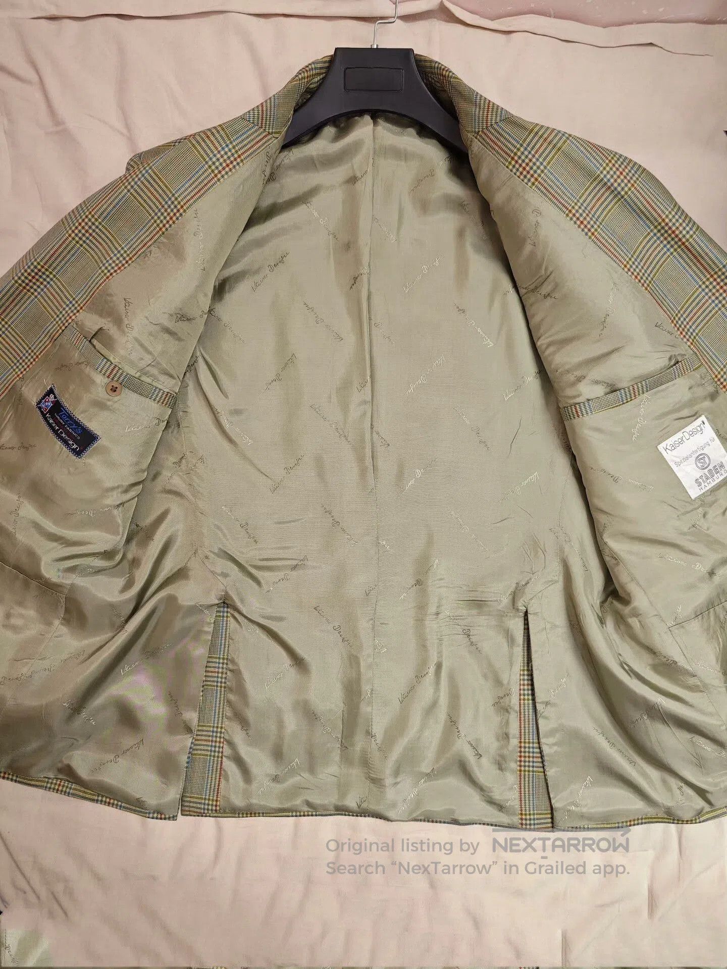 Japanese Brand Vintage Wool Blazer with Double Breasts. Size US L / EU 52-54 / 3 - 9 Thumbnail